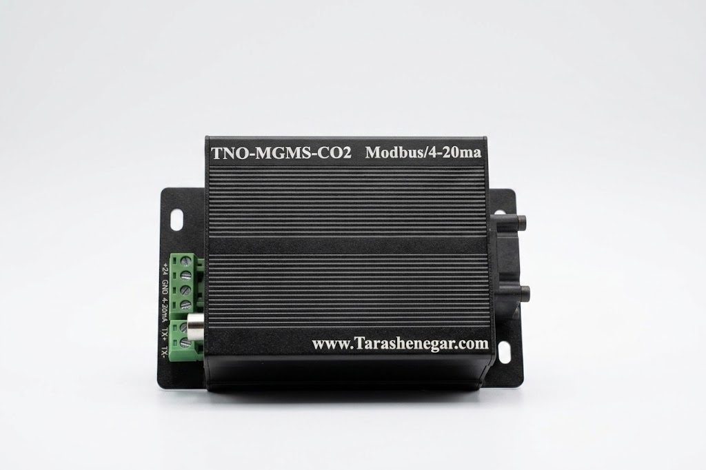 ترنسمیتر صنعتی غلظت CO2 هوشمند با خروجی ۴-۲۰ میلی‌آمپر و Modbus — تصویر ۱