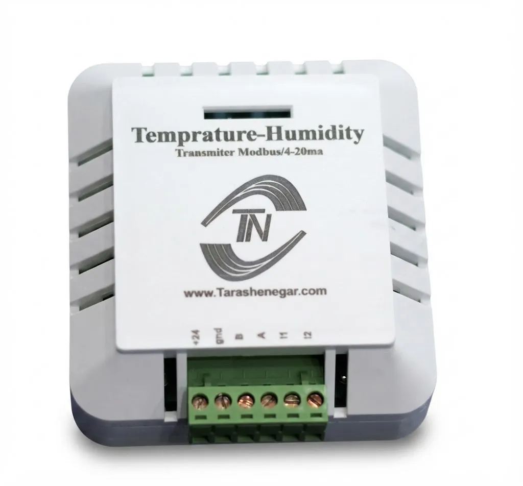 ترنسمیتر دما و رطوبت کمبو دارای خروجی 4-20 میلی آمپر و MODBUS-RTU — تصویر ۱